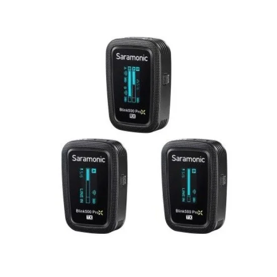 Saramonic 2-Person Wireless 2.4GHz Clip-On Microphone System with Lavaliers